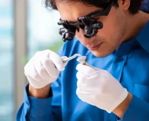 Diamond clarity Portsmouth NH comparison under showroom lighting