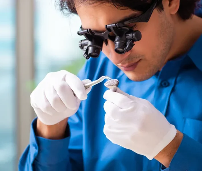 Diamond clarity Portsmouth NH comparison under showroom lighting